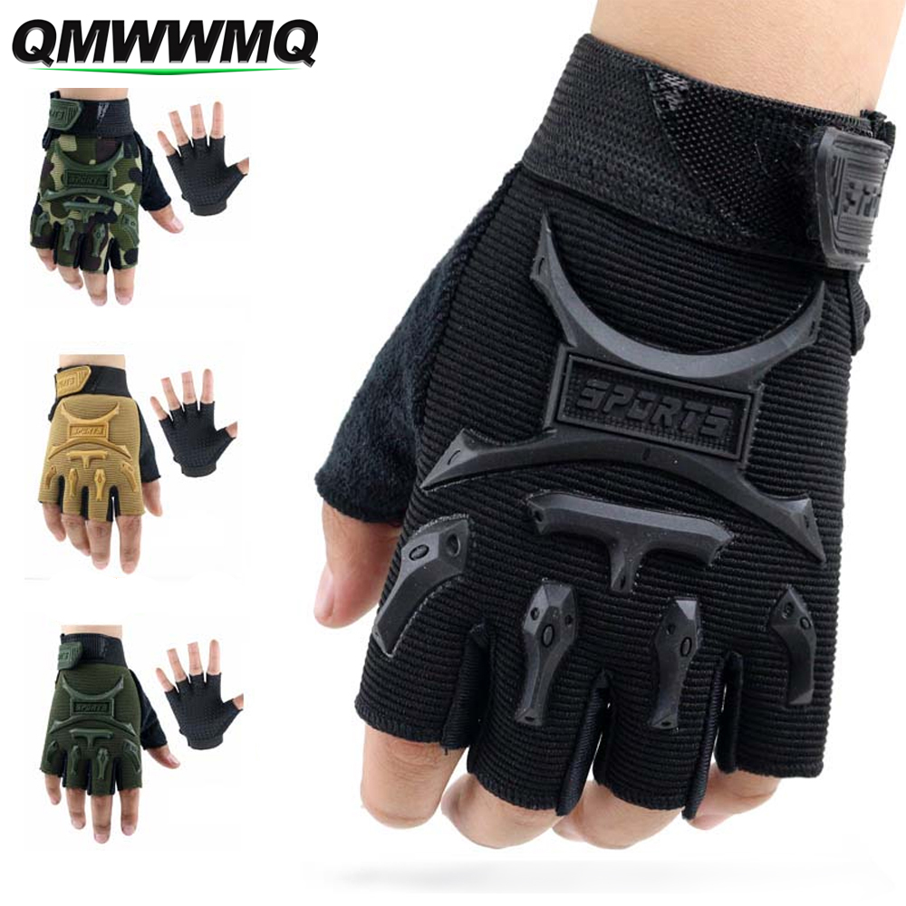 Spearfishing Glove - 어린이 스포츠 장갑, 반 손가락 장갑,