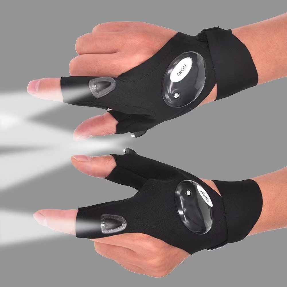 핑거리스 장갑 LED 손전등 방수 토치 낚시 캠핑 하이 - Spearfishing Glove 리뷰 및 가격