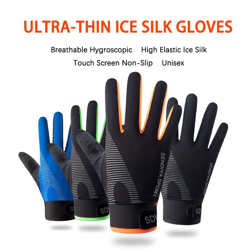 얇은 장갑 얼음 실크 여름 태양 보호 통기성 운동 사이 - Spearfishing Glove 리뷰 및 가격