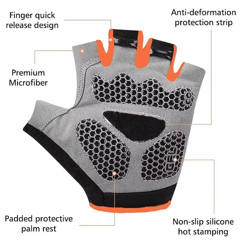 피트니스 사이클링을위한 통기성 미끄럼 방지 반 손가락  - Spearfishing Glove 리뷰 및 가격